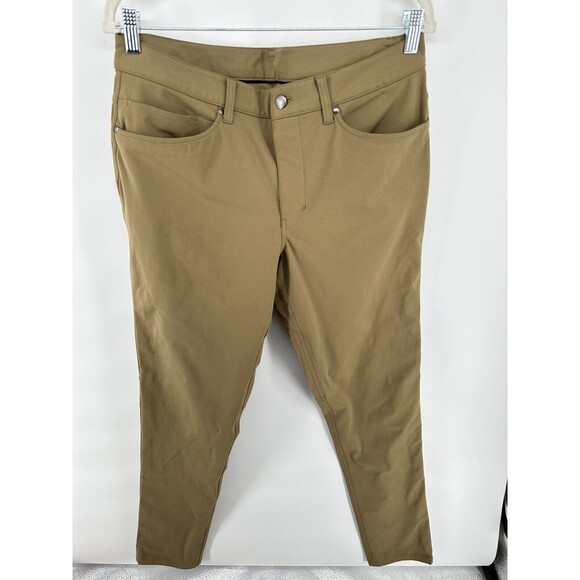Lululemon ABC Pant Classic Fit Classic BrownMen's 32 Stretch Performance